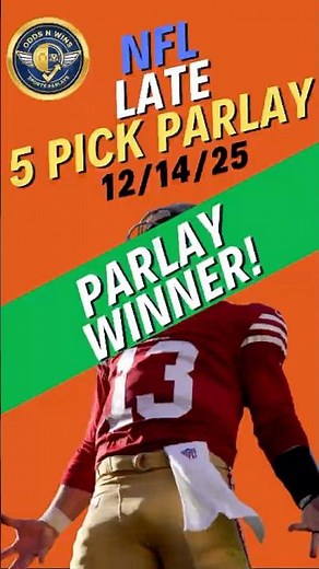 This 5 Pick Parlay Cashed Big | Breaking Down Each Win #sportsbetting #NFL
