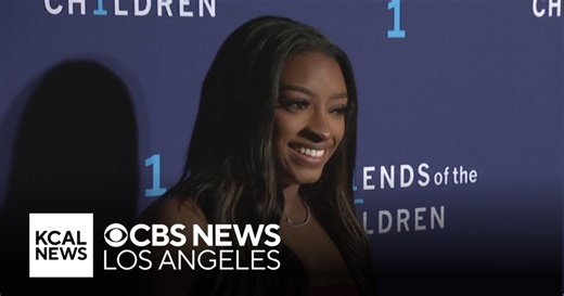 Simone Biles honored at Friends of the Children gala