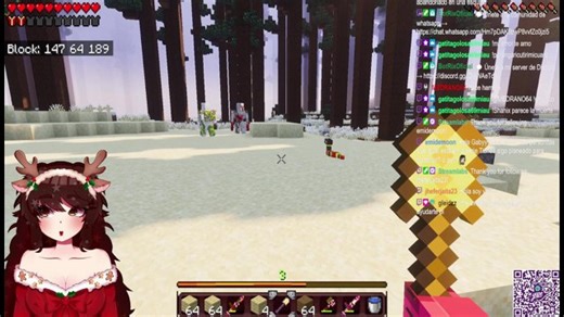 serie de minecraft con otros streamers(?(Comando para hablar: \