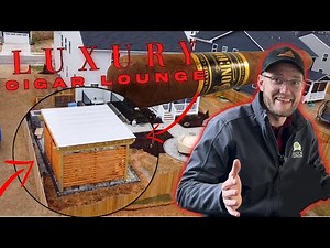 Backyard Luxury CIGAR LOUNGE!