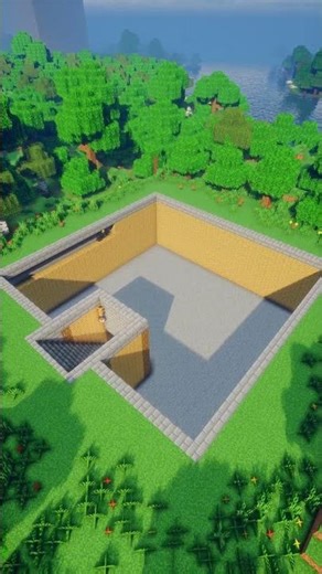 Minecraft Easy Underground Farm🧑‍🌾#minecraft