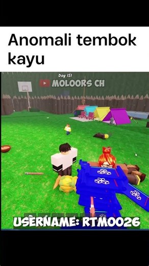 WOODEN WALL ANOMALY 99 NIGHTS IN THE FOREST ROBLOX 😱#shorts