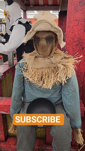 Spirit Halloween Screaming Scarecrow Animatronic #shorts