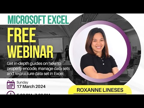 FREE Webinar: MS Excel Basic Foundation Skills for Beginner Excel Users