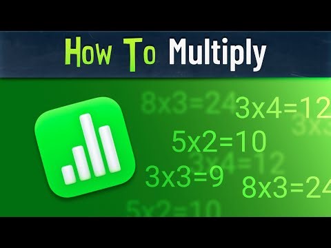 How to Multiply in Numbers for Mac (Formula Tutorial)