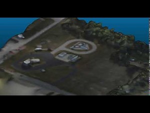 CloudCompare 3D model Movie Flythrough demo