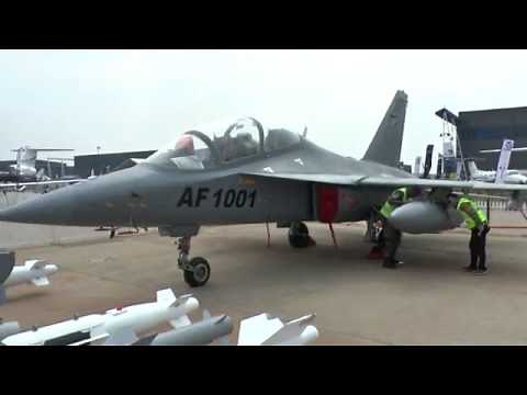 AAD 2016: China's Hongdu L-15AFT showcased by Zambian Air Force