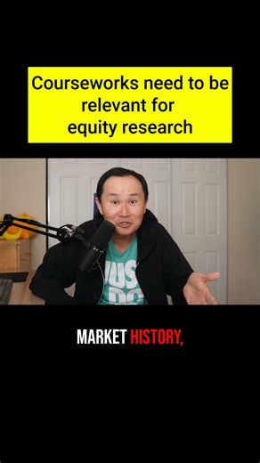 Resume tips: these courses are relevant for equity research