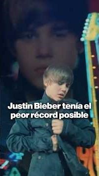 Justin Bieber tuvo el peor récord posible en YouTube. #justinbieber #musica #historias #storytelling