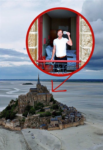Did you know you can spend the night on Mont Saint-Michel? #montsaintmichel #normandy #france #solotravel