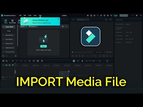 How to Import Media Files in Filmora 14