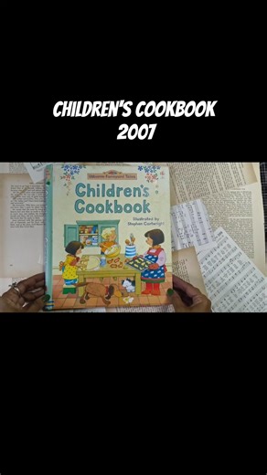 Thrifted children's cookbook #shorts