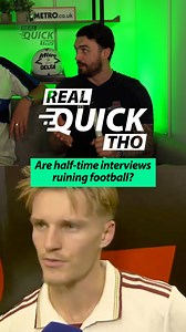 17K views · 81 reactions | Half-time player interviews now? Game's well and truly gone | Metro | Facebook