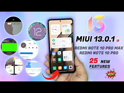 Redmi Note 10 Pro Android 12 MIUI 13.0.1 New Update Full Changelog MIUI Dialer & 25+ New Features