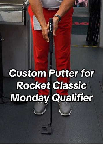 Custom Putter Adjustment for Rocket Mortgage Classic