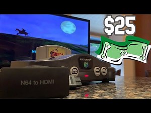 $25 N64 to HDMI Converter | Gaming Hardware Review