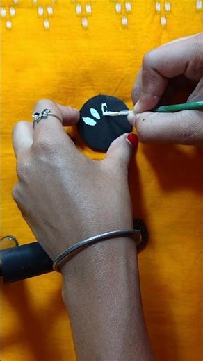 fabric earrings making at home/diy earrings #diy #fabric #earrings #yt #ytshorts