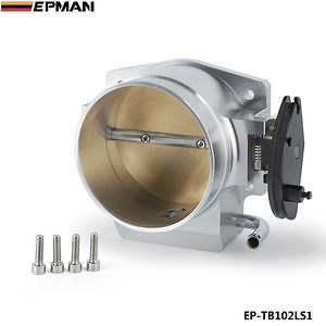 [Hot Item] Epman for GM Ls1 Ls2 Ls4 Ls6 Ls7 Aluminium Intake Manifold 102mm Throttle Body Kits Silver Manifold Ep-Tb102ls1
