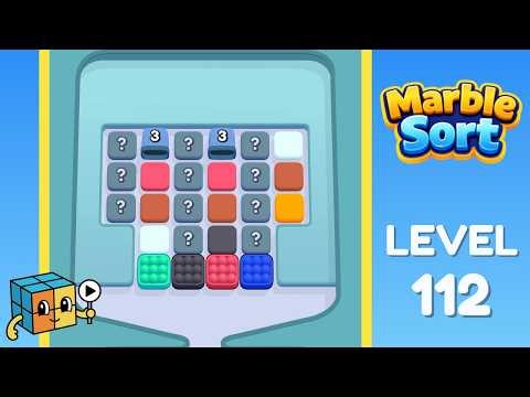 Marble Sort Level 112 Walkthrough Solution
