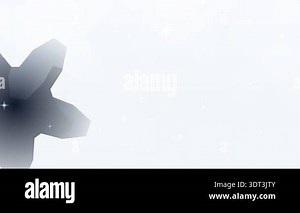 abstract white christmas and new year background with bokeh lights Stock Video Footage - Alamy