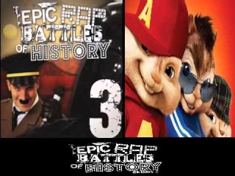 Darth Vader vs Adolf Hitler 3. Epic Rap Battles of History Season 3 CHIPMUNK'S version