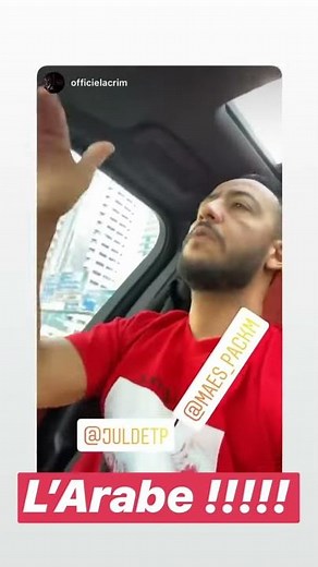 lacrim post story instagram track dybala maes ft jul