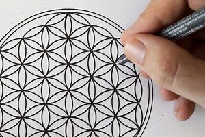 What Is the Flower of Life and How to Draw It - Zak Korvin