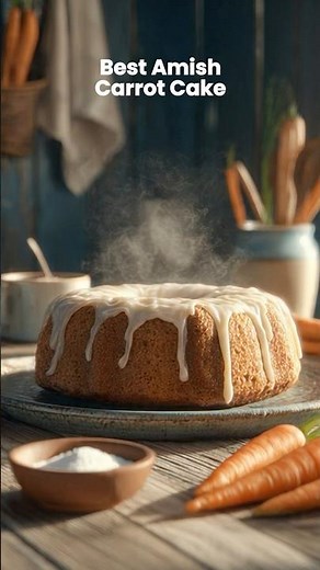 The Amish Secret to Moist Carrot Cake