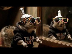 Unhinged Squirrel in a Tin Foil Hat EXPOSES the TRUTH | Trash Cult Supply Co.