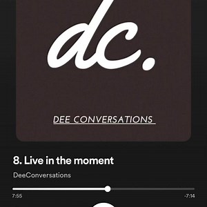 1.5K views · 34 reactions | DeeConversations Podcast: Live in the moment Spotify: https://open.spotify.com/episode/3uBbdtSm1Soo2zoLQzpahG?si=PWqi2h78TYqV49i0M3HoFg | RyanDee | Facebook