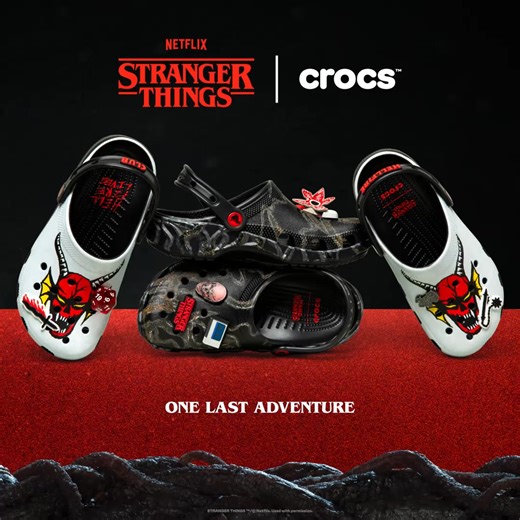 New limited-edition Stranger Things collection, over. Get your pair today. Code Red, Code Red Shop Stranger Things | Crocs