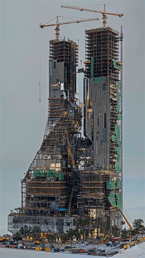 Robert Cha | Machinic Tower Variation 9 A simulated construction of robotics and AI-integrated architecture. Designed by a human architect and AI.... | Instagram