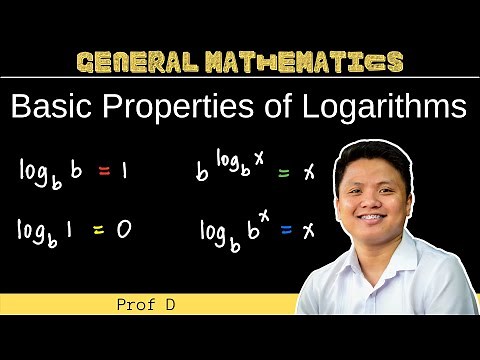Basic Properties of Logarithms | General Mathematics