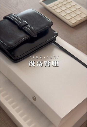 2週目、3週目の家計簿記入と残高管理です💫 #給料日ルーティン#家計管理#貯金#生活音#asmr#ファイル貯金#封筒貯金