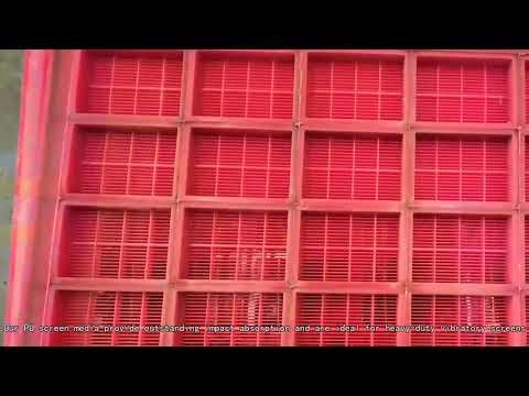 modular screen panel for mining industry