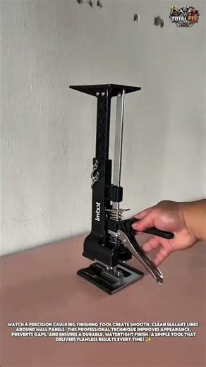 Perfect Caulking Finish Tool ✨ #pDIY #Construction #HomeImprovement