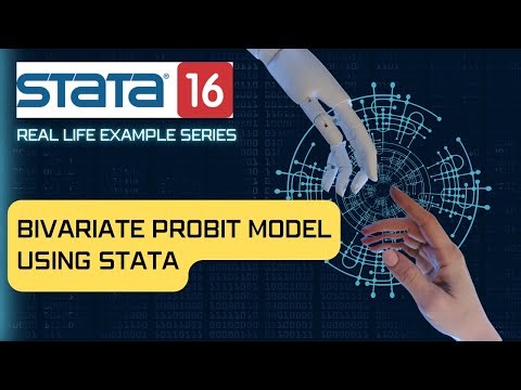 Estimate Bivariate Probit Model Using Stata | Real Life Examples