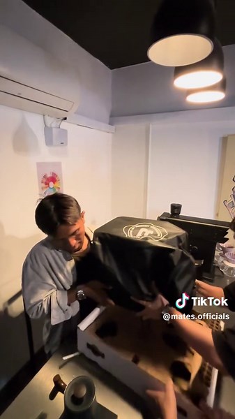 Unboxing Our First Rocket Coffee Machine at MATES Cafe