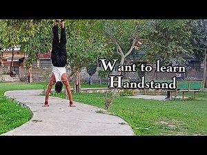 How To HANDSTAND HOLD | 8 EASY Steps