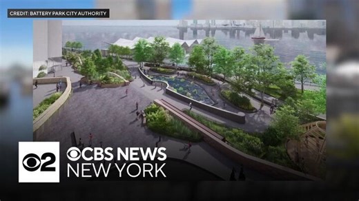 Phase 2 of NYC's Battery Park Resiliency Plan is underway