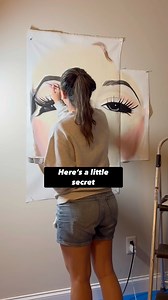 Game changer and opportunities are endless when you can paint from home and install literally anywhere. 🙌🏼 | Lacey Crime Art