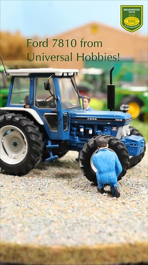 2.6K views · 40 reactions | The extremely popular Ford 7810 from Universal Hobbies in 1:32 scale. One of our best sellers, along with it's stable-mate the Jubilee edition! | Brushwood Toys | Facebook