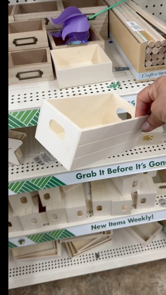 Mind Blowing DIY using Dollar Tree Wood Boxes You Must See It! #diy #dollartree #homedecor