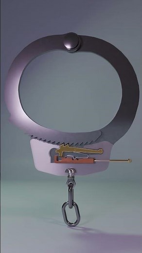 Double Lock Handcuffs System #shorts