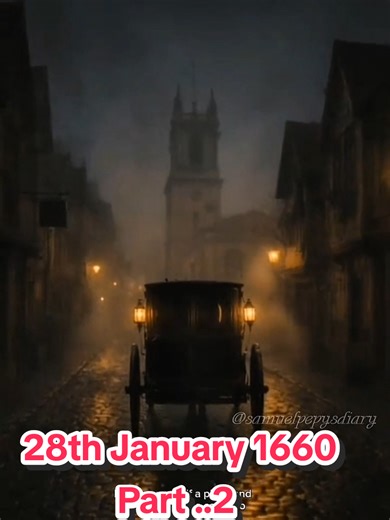 Reflections on a Changing England: Samuel Pepys on January 28, 1660