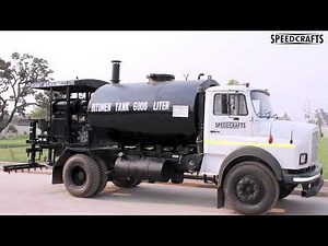 SPEEDCRAFTS BITUMEN SPRAYER | BITUMEN PRESSURE DISTRIBUTOR | TAR BOILER | TAR SPRAYER