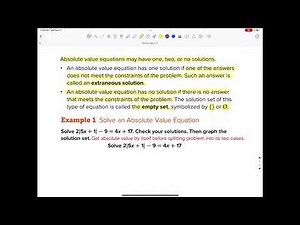 Reveal Algebra 2 Lesson 2-2, Part 1
