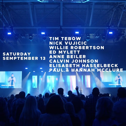 🚨 Secure your tickets for Life Surge Grand Rapids! 🎤 Tim Tebow, Nick Vujicic, Willie Robertson, and more are taking the stage! 🔥 This one-day event will ignite your faith, fuel your purpose, and equip you to make a lasting Kingdom impact — with powerful voices leading the way. 📅 Saturday, September 13th 📍 Van Andel Arena – Grand Rapids, MI | LIFE SURGE