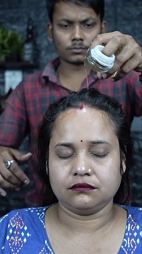 17K views · 232 reactions | Crunchy Neck Cracking Women Head Massage ASMR #reels #satisfying #massage | Home ASMR clinic | Facebook