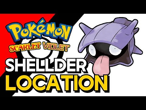 Pokemon Scarlet & Violet - Shellder Location